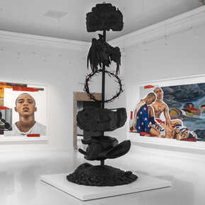 Robin Kid, The future is old, exhibition view. Courtesy of Moco Museum