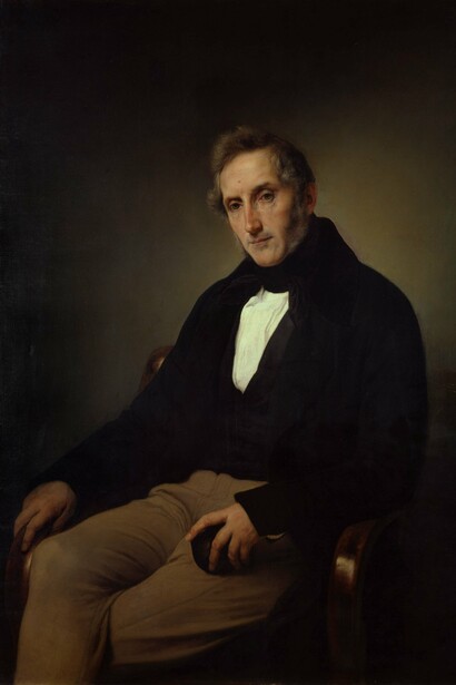"Ritratto di Alessandro Manzoni", Francesco Hayez, 1841