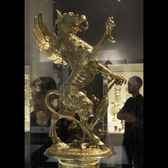 Bern's silver treasure. Courtesy of Bernisches Historisches Museum