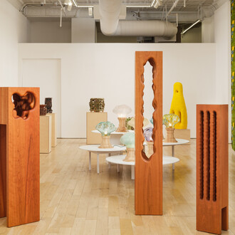 Various artists, Hostler Burrows x HB381, exhibition view. Courtesy of HB381 Gallery