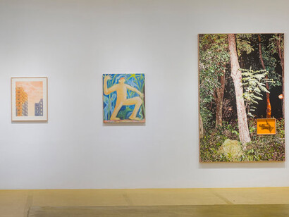 Various artists, Why do trees grow till the end of time? Exhibition view. Courtesy of Gallery Exit 