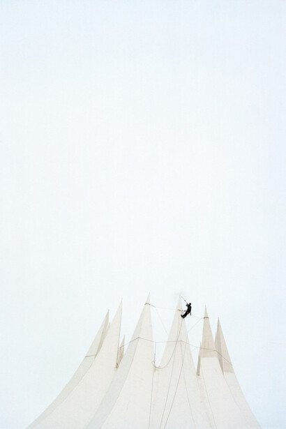 Noguchi Rika, A Man and Some Birds, #4, 2010.