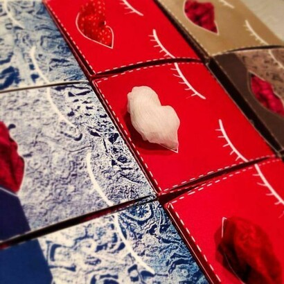 Scatoline osé, progetto Valentina Sacripante, linea Belli e Imperfetti, 2013