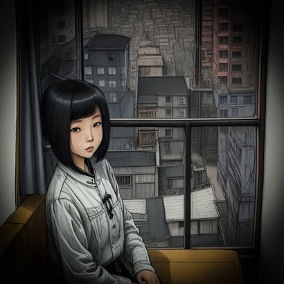 Depuis la fenêtre de la chambre, j’étais aux premières loges pour découvrir toutes sortes de trafics interdits que préparaient les jeunes du quartier