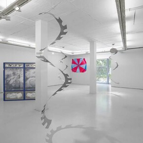 Various artists, Arqueologia remix (Archaeology remix), exhibition view. Courtesy of Cristina Guerra Contemporary Art