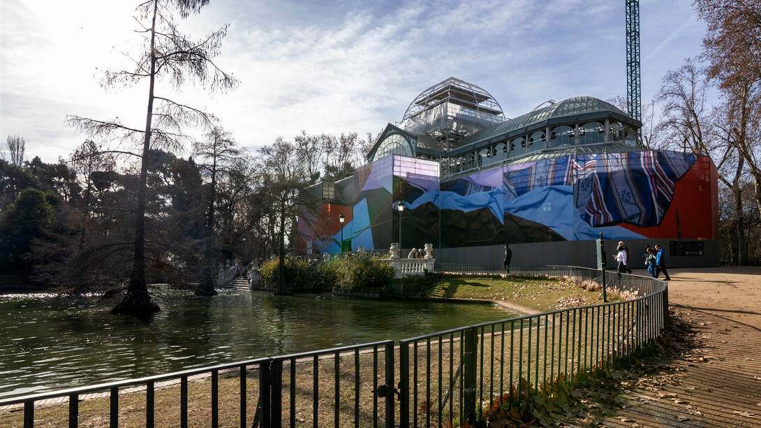 Andrea Canepa, Fardo, exhibition view. Courtesy of Museo Nacional Centro de Arte Reina Sofía