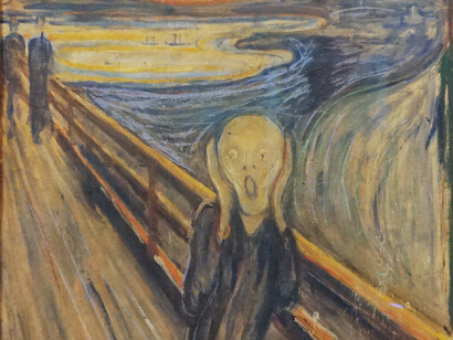 En la penumbra de este vacío es sombría: este agujero de gusano conecta y puentea con las dinámicas más atroces del vampirismo que se nos ha mostrado en la trama Epstein global. Edvard Munch (1863-1944). "El grito", 1893. Museo Nacional de Noruega, Oslo, Noruega