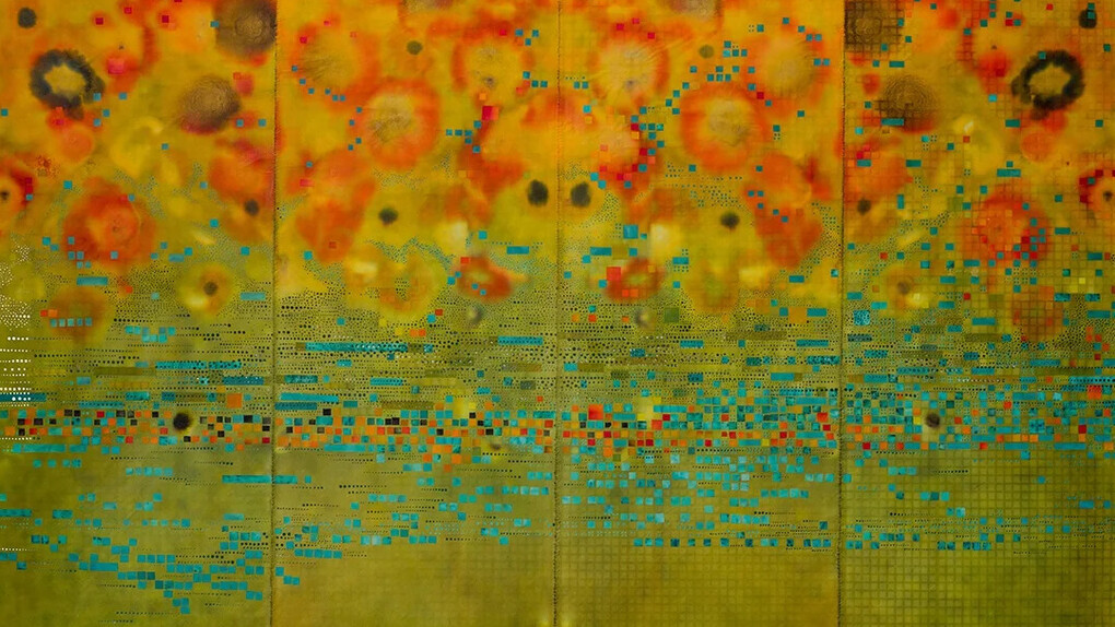 Susan Goethel Campbell, Aegean narrative no. 3, 2025. Courtesy of David Klein Gallery