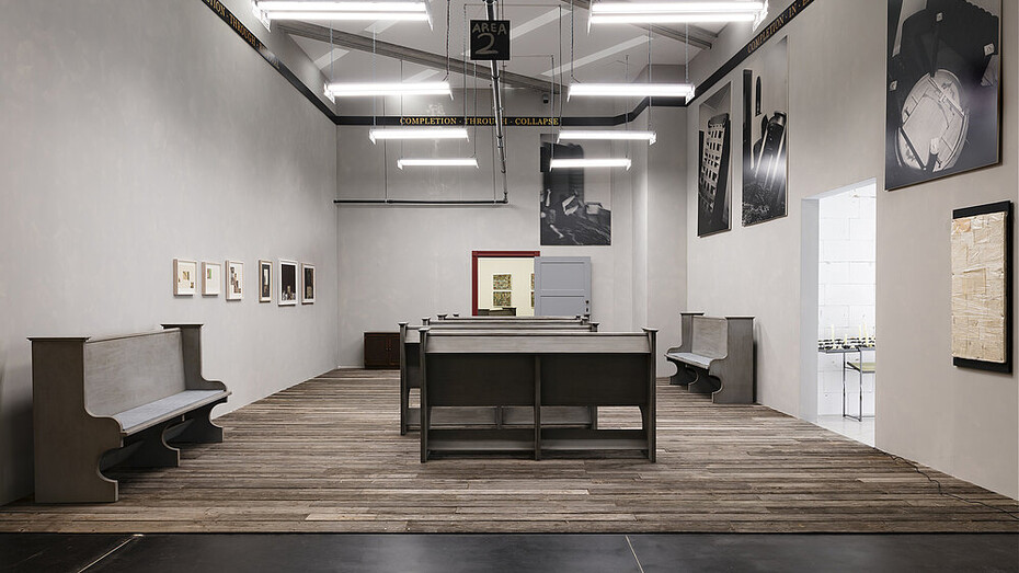 Kate Millett, Terminal piece, exhibition view. Courtesy of MUMOK