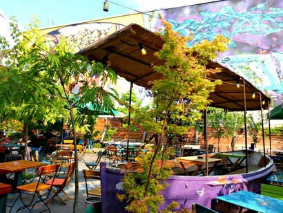 Budapest. "Ruins bar" en el Distrito VII