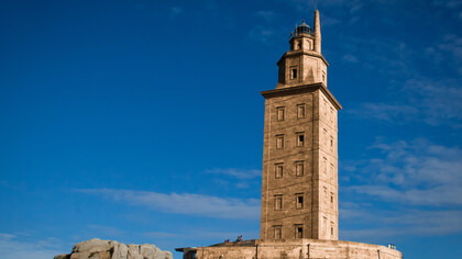 A Coruña, Galicia. Torre de Hércules