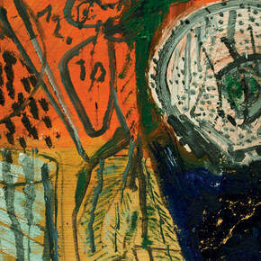 Renzo Ferrari, Stilleben, notturno d’Europa, 2017, olio su tavola, 28x38.5 cm