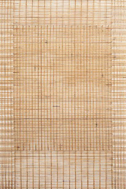 Polaroid, 2015, bamboo, rattan, metal wire, 99 ¼ x 78 ¾ x 4 in. (252 x 200 x 10 cm)
