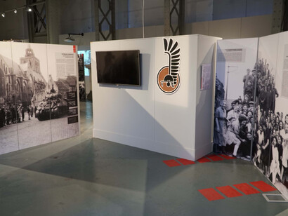 Polish exhibition Armoured Wings. Courtesy of Royal Army and Military History Museum