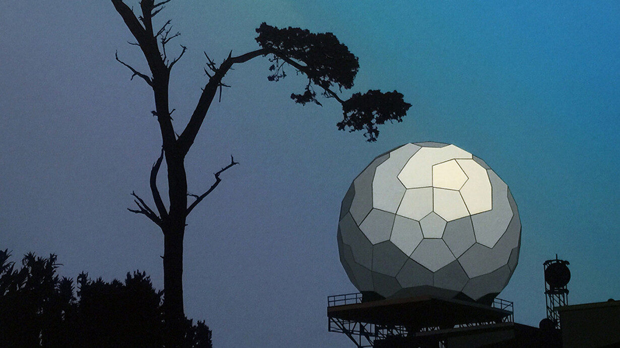 Glen Rubsamen, Vandenberg, 2016, acrylic on panel, 48 x 48 x 1-3/4 inches, 122 x 122 x 4.4 cm. Courtesy of Christopher Grimes Gallery