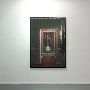 Order. Act III. Dinner at The Dorchester.Exhibition view. Courtesy of ADN Galeria