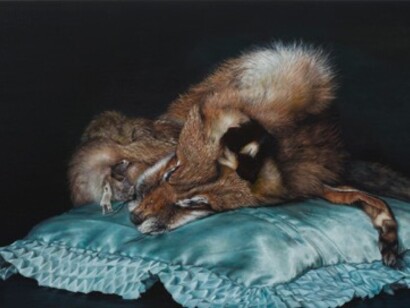 Cindy Wright
Foxed, 2015
oil on linen
31 1/2 x 48 1/2 inches
80 x 123 cm