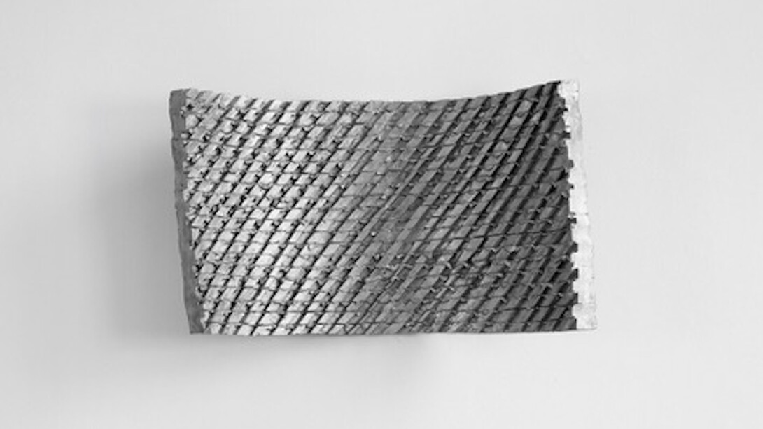 Heiko Räpple, Epi, 2009, Aluminium, 114 x 69 x 45 cm, Courtesy Galerie Judith Andreae
