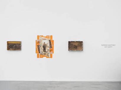 Narsiso Martinez, Eat happy, exhibition view. Courtesy of Charlie James Gallery