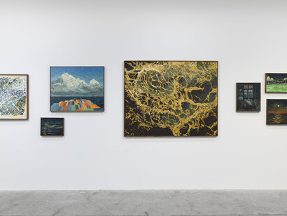Martin Machado, Fine dine the demons, exhibition view. Courtesy of Eleanor Harwood Gallery