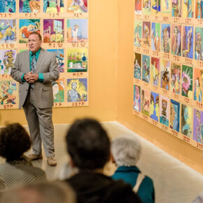 The 613 by Archie Rand, Exhibition view. Courtesy CJM