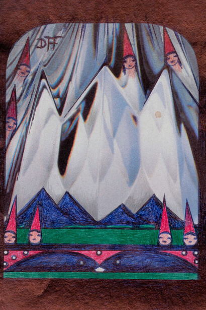 Dorothy F. Foster, Peak performance (detail), 1970–1986. Courtesy of March Gallery