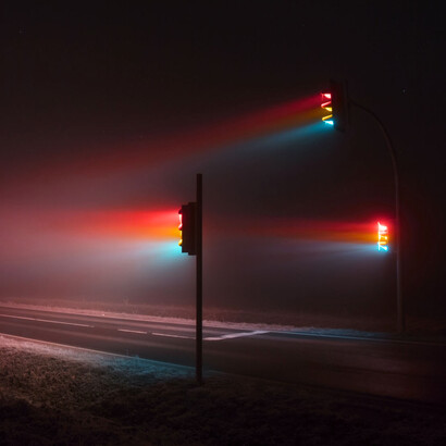 Lucas Zimmermann; serie fotográfica «Traffic Lights» (detalle)