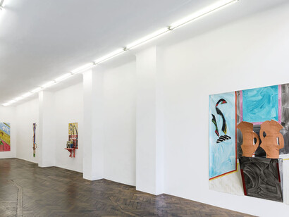 Florentine Interiors, Exhibition view. Courtesy of Galerie Hubert Winter