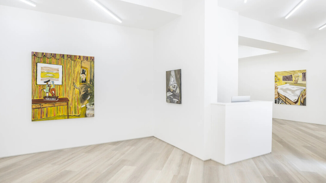Matthew Cole, Cabin fever, exhibition view. Courtesy of Beers