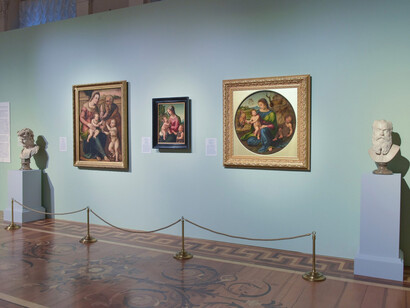 The divine Michelangelo and his contemporaries, exhibition view. Courtesy of the State Hermitage Museum