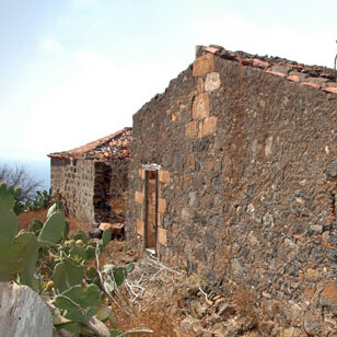 Le rovine della casa natale di Amaro Pargo