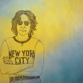 Kira Lee, John Lennon (NYC), 2016. Courtesy of ACA Galleries