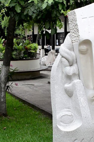 La capacidad creativa suele ser frágil y permeable a las demandas y condiciones externas y comerciales de mercado. En la imagen, el Parque de las Esculturas de la Galería Nacional de Arte de Honduras