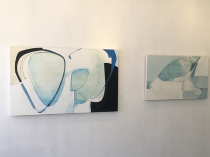 Various artists, Female abstractionists 2, exhibition view. Courtesy of Elisa Contemporary Art Gallery