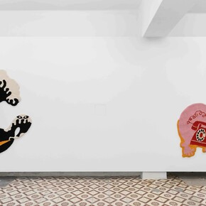 Sara Korshøj Christensen, It's true...I dreamt it myself! Exhibition view. Courtesy of Galeria Nave