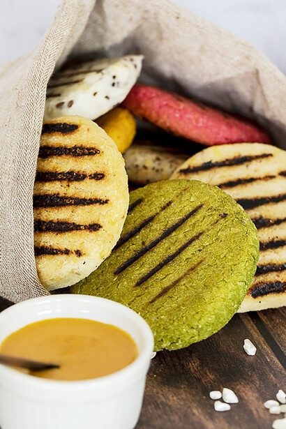La arepa es como el pan en Venezuela