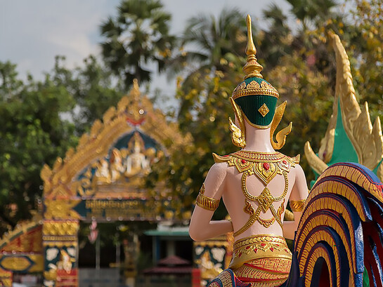 Wat Chaiya Mangkalaram Temple in Penang, Malaysia