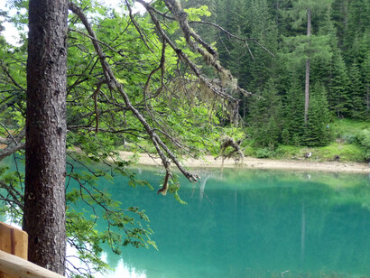 Scorcio del Lago di Braies. Ph Simonetta Sandri