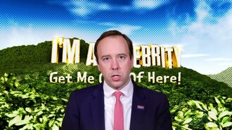 Former health secretary Matt Hancock appeared on the British reality TV show "I'm a celebrity...get me out of here"