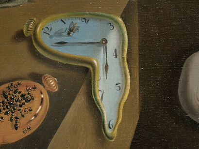La persistencia de la memoria, Salvador Dalí, 1931 (detalle)