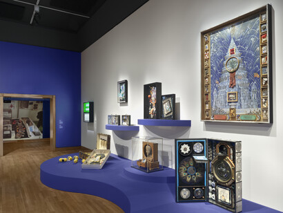 Alan Glass, Mondes et merveilles, vue d’exposition. Avec l’aimable autorisation du Musée des beaux-arts de Montréal