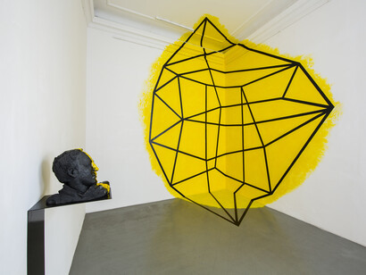 Gianni Dessì, Senza
titolo,
2015,
tempera on wall,
variable dimensions
