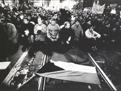 Radovan Boček, Velvet Revolution, 1989