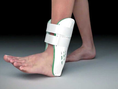 Un tutor per la caviglia