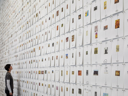 Matt Mullican, The universe, exhibition view. Courtesy of Peter Freeman, Inc.