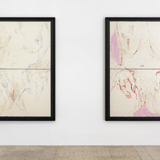 Gabrielle Goliath, Bearing, exhibition view. Courtesy of Galleria Raffaella Cortese