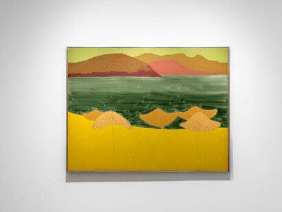 March Avery, Form into color, exhibition view. Courtesy of Esther Schipper Gallery