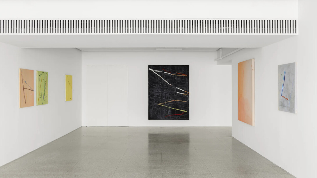 Max Huckle, Under the sun, beneath the rain, exhibition view. Courtesy of Leo Gallery