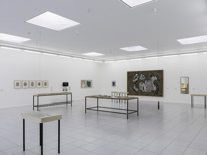 Five artists from the archives and collection of Jan Hoet. Courtesy of Museum Dhondt-Dhaenens