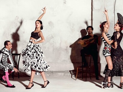 Dolce&Gabbana. Imagen de promoción de la colección primavera-verano 2015